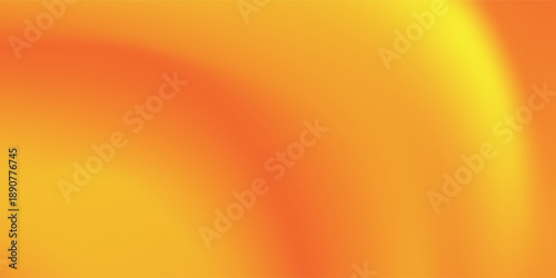 Orange abstract autumn studio room background. brown dark gradient empty wall backdrop. vector