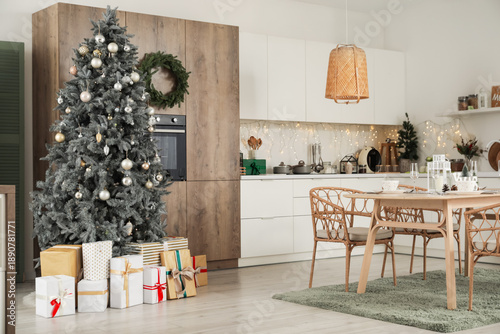 Interior of kitchen with Ch...