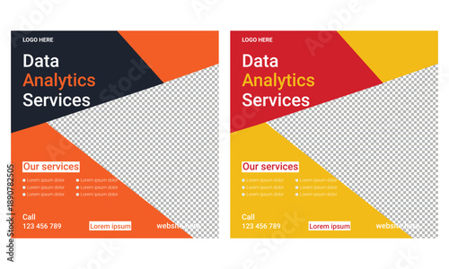 Data analytics social media post