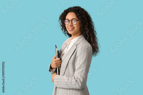 Smiling professional busine...