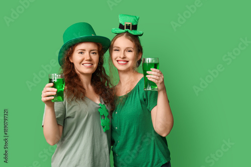 Young redhead women with be...