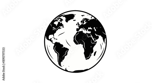 A classic wire whisk vector graphic, emphasizing traditional baking and kitchen tools.