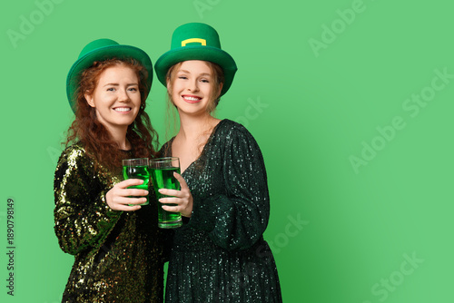 Young redhead women with be...