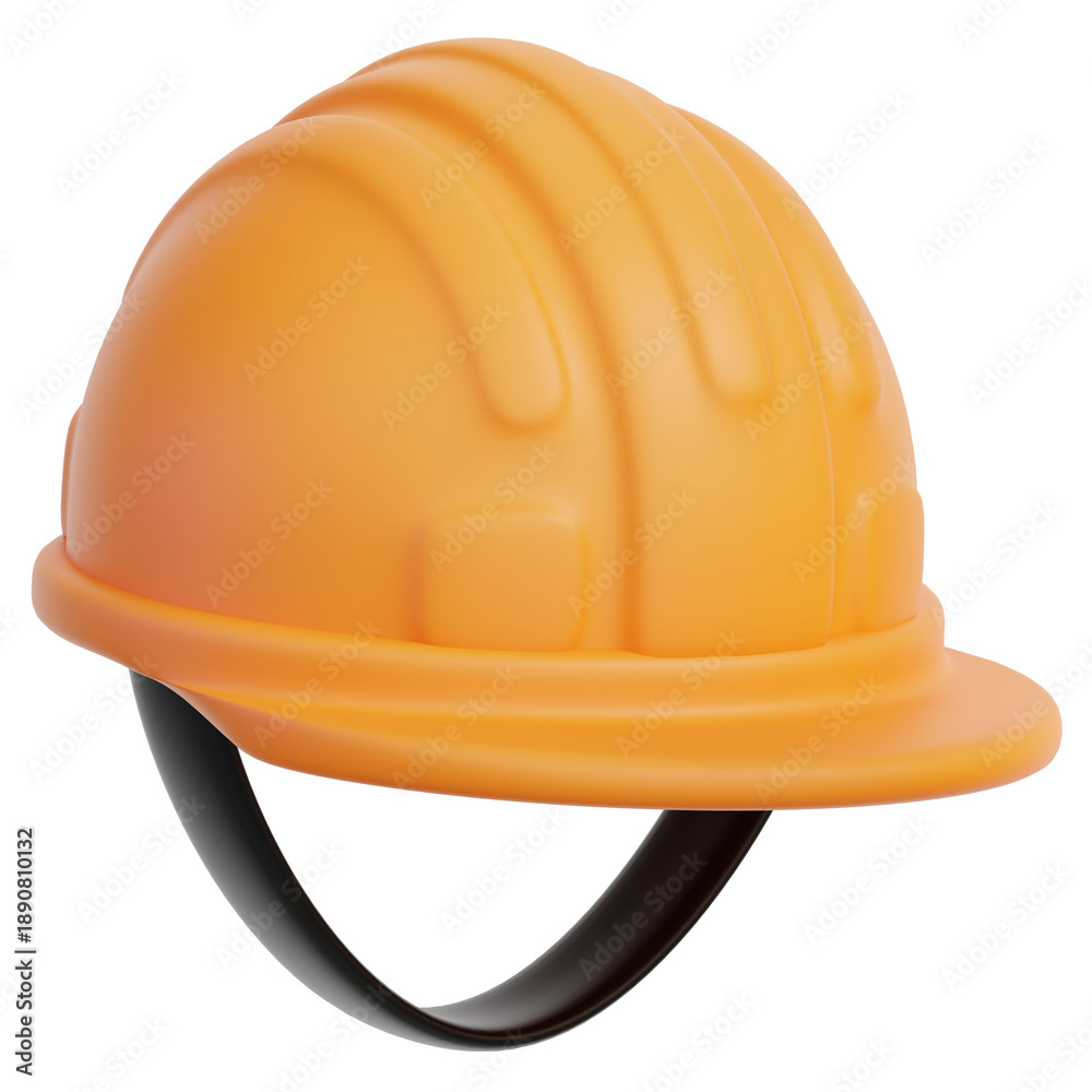 Fototapeta premium Hard hat 3D Illustration