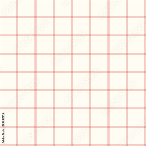 薄いテラコッタカラーのシンプルでおしゃれなチェック背景パターン