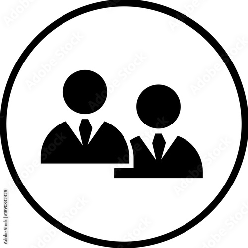 Simple Black User Icon