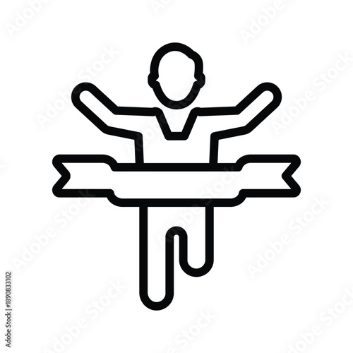 Win business race icon