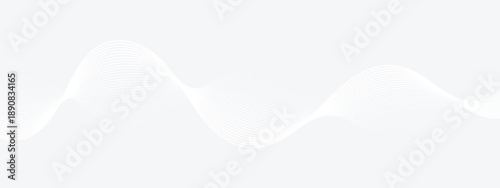 White wavy lines on gray background