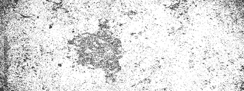 Vector distress overlay black and white grunge texture abstract dust grain background