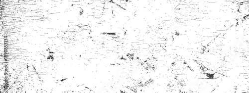 Abstract vector grunge distress overlay texture with subtle cracks and scratches on white background