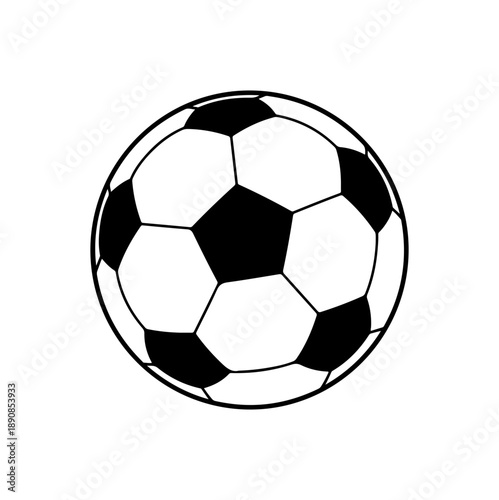 Soccer Ball Vector Illustration