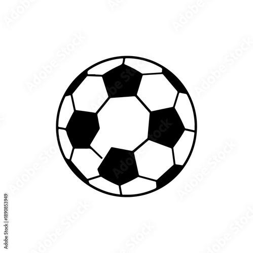 Soccer Ball Vector Icon