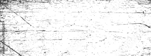 Black and white grunge texture overlay vector distressed background with scratches and horizontal lines vintage graphic resource