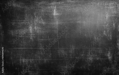 Realistic detailed chalkboard texture background. Realistic illustration detailed chalkboard texture background . Black color . Image for education concept .
