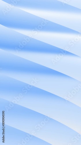 Abstract Blue and White Diagonal Stripes Background with Soft Lighting.