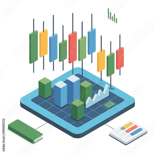 Interactive candlestick platform with volume nodes, trading bootcamp live demo, chart patterns class, market structure walkthrough session, strategy practice