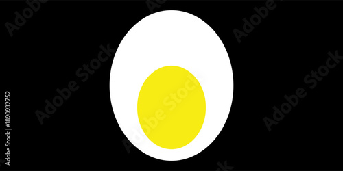 egg icon vector, egg icon on white background. vector illustration.eps,10