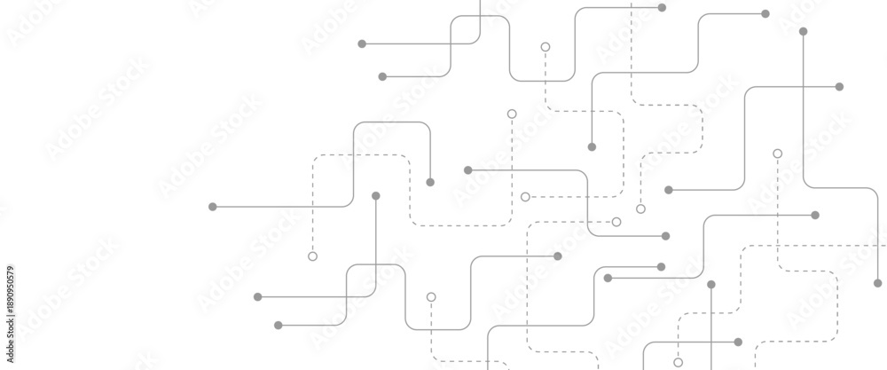 Obraz premium Abstract background with technology circuit board texture. Modern electronic motherboard texture. Creative idea for internet technology. Tech concept for header, web banner, website, presentation.