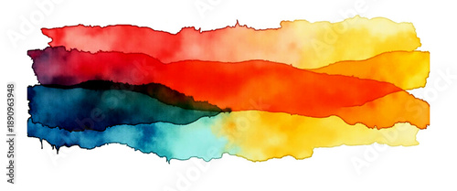 Vector watercolor brush grunge backgrounds 