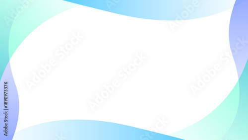 曲線のシンプルな背景、フレーム、16:9サイズ