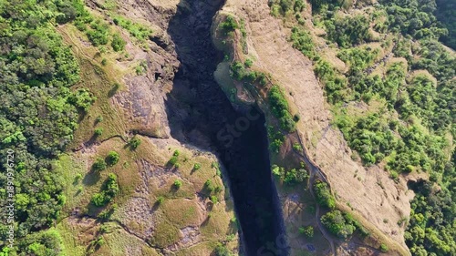 Sandhan Valley Drone Aerial Cinematic Shots Asia’s Second Largest Valley Valley Of Shadows Maharashtra India Travel Nature Landscape Adventure Tourism