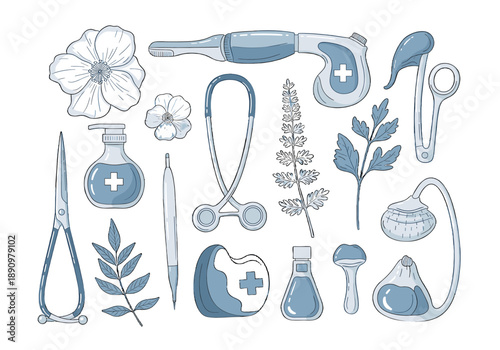 A modern illustration of a stethoscope, evoking professionalism and healthcare. Ideal for medical websites and publications.