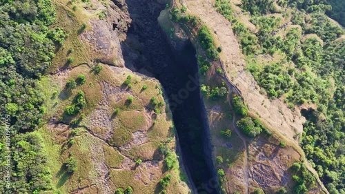 Sandhan Valley Drone Aerial Cinematic Shots Asia’s Second Largest Valley Valley Of Shadows Maharashtra India Travel Nature Landscape Adventure Tourism