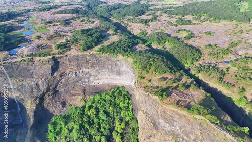Sandhan Valley Drone Aerial Cinematic Shots Asia’s Second Largest Valley Valley Of Shadows Maharashtra India Travel Nature Landscape Adventure Tourism
