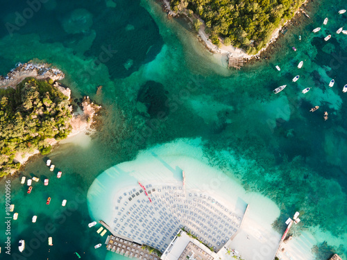 Ksamil Albanien Dronen Shoot