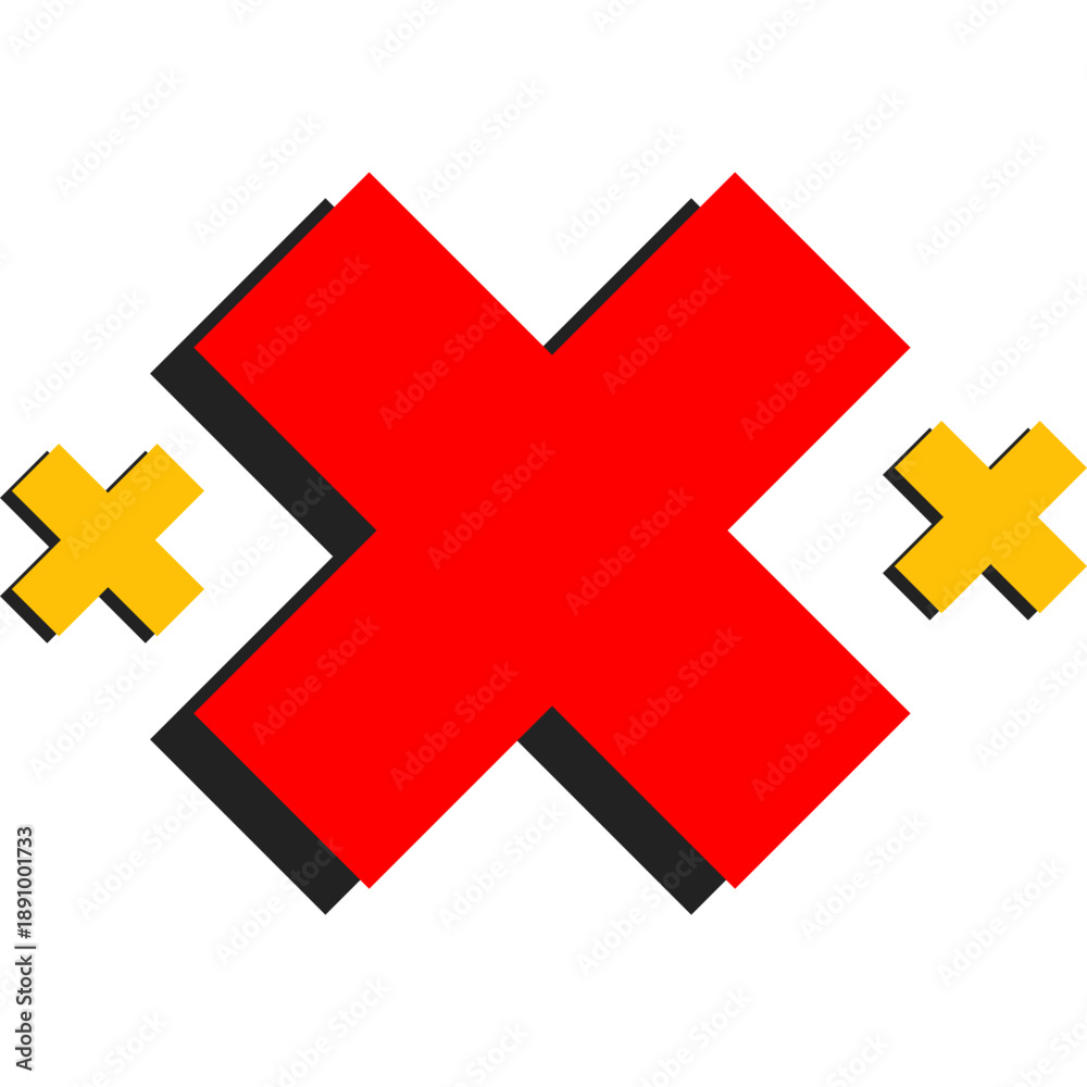 Obraz premium Retro Geometric Decoration