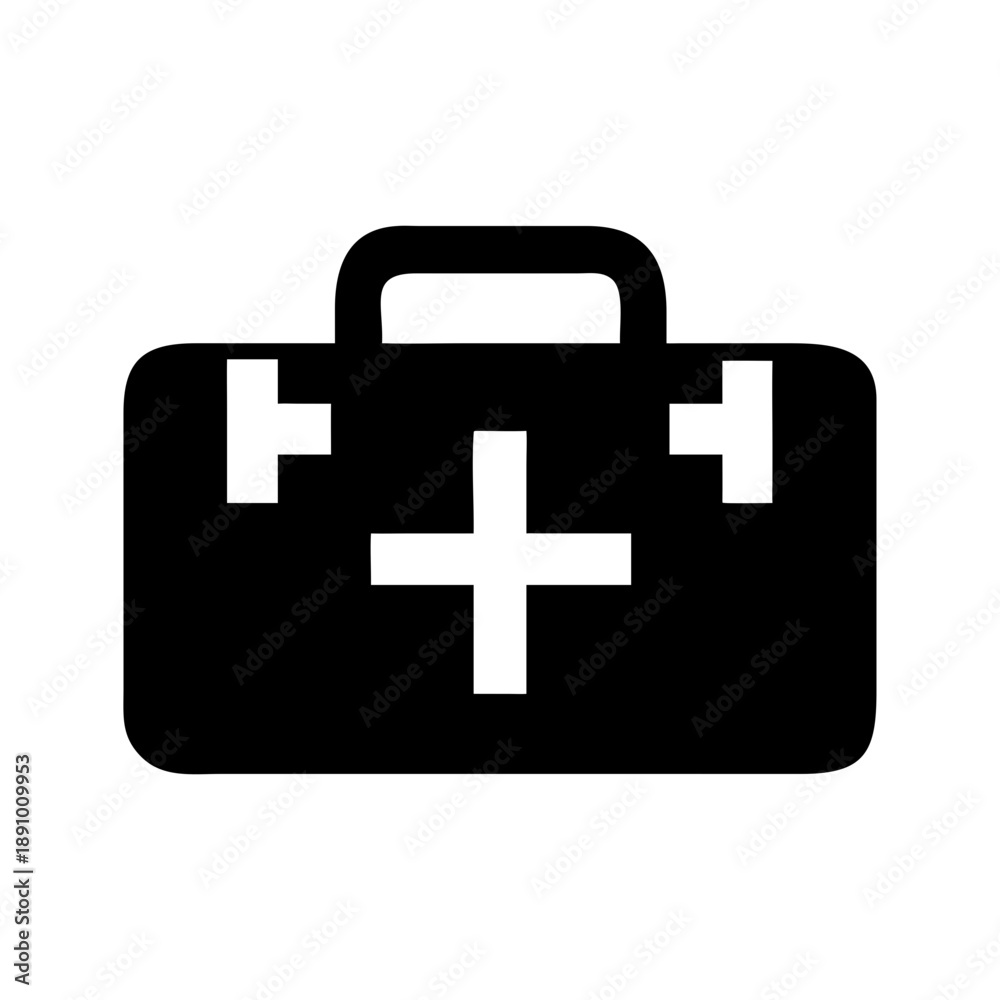 Obraz premium Medical emergency kit