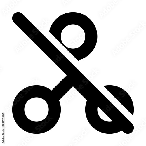 Share Off Outline Icon style perfect for User Interface, Website, and Apps