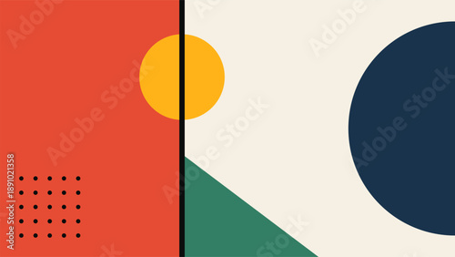 Modern Abstract Geometric Vector Background for Digital Designs