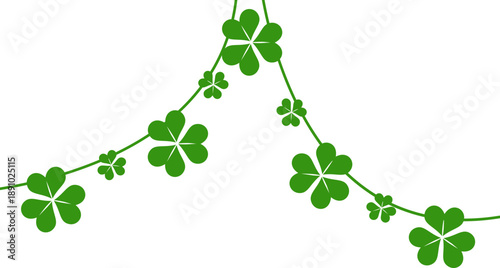 St Patrick's Day Hanging Shamrock