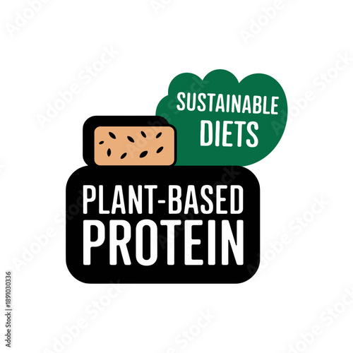 Plant-based protein label promoting sustainable diets  