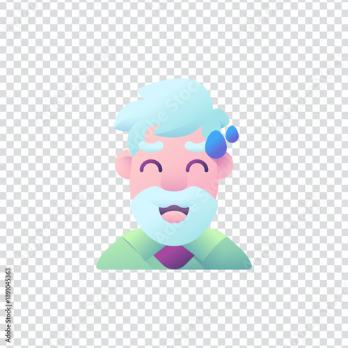 Anxious Worried Face Emoji