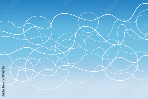 abstract blue background with lines