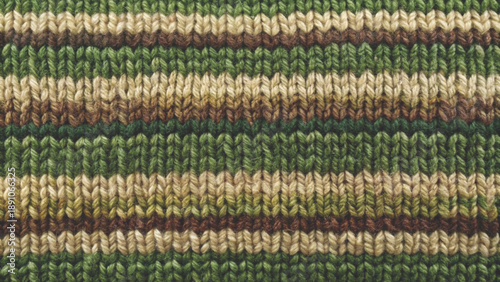 knitted fabric with horizontal stripes vector background 