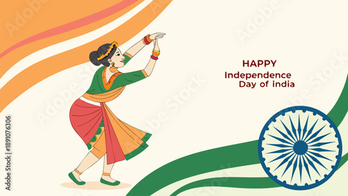 vector-illustration-of-lady-dancer-on-indian-trico (1).eps