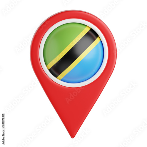 Tanzania Location Pin Free Download Tanzania Location Pin - GFXLoad