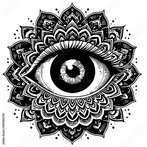 All-Seeing Eye Mandala