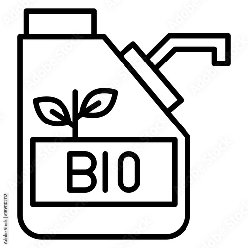 Biofuel Vector Icon