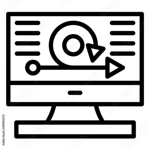 Sprint Demo Vector Icon