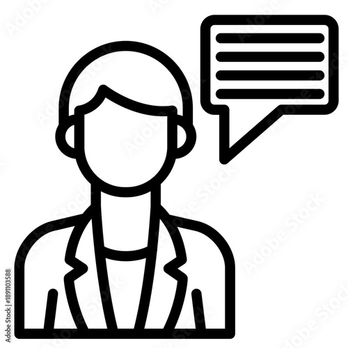 User Story Vector Icon