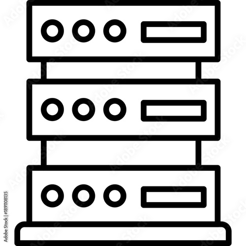Server Vector Icon