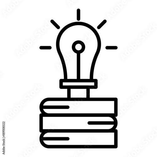 Knowledge Vector Icon