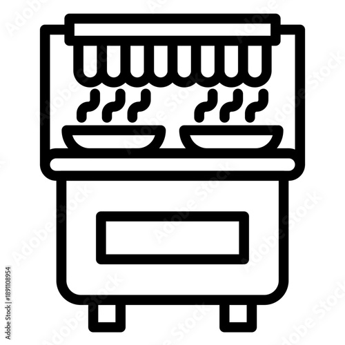 Concession Stand Vector Icon