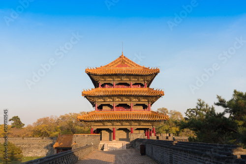 Εκτύπωση καμβά Zhaoling Mausoleum Pagoda, Shenyang - Qing Dynasty Heritage Site