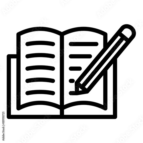Homework Vector Icon