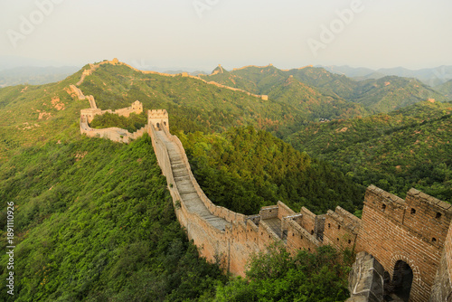Photos Great Wall at Jinshanling China - Aerial Landscape View
